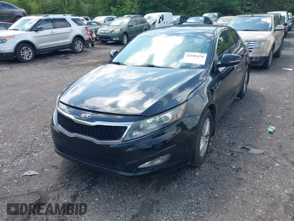 2013 Kia Optima LX with VIN 5XXGM4A75DG248643, listed as a IAAI auction lot 42185470 with 201,860 mi miles and . Bid and sale history available at DreamBid. Image 2.