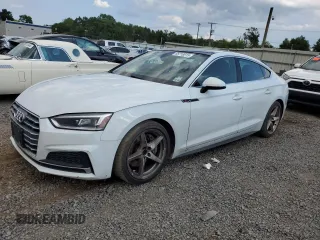 2019 Audi A5 Sportback Premium with VIN WAUDNCF50KA020248, listed as a Copart auction lot 65716915 with 207,340 mi miles and Clean title. Bid and sale history available at DreamBid. Image 1.