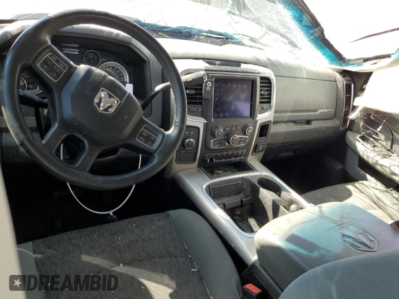 2018 Ram 2500 Big Horn with VIN 3C6UR5ML7JG411893, listed as a Copart auction lot 68948564 with 84,307 mi miles and Salvage title. Bid and sale history available at DreamBid. Image 8.