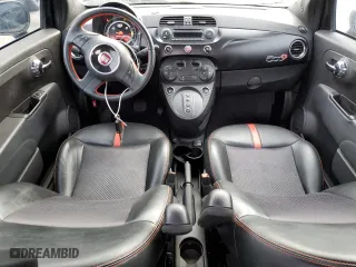 2015 FIAT 500e with VIN 3C3CFFGE3FT642311, listed as a Copart auction lot 82676164 with 27,925 mi miles and Clean Title. Bid and sale history available at carsss.com. Image 8.