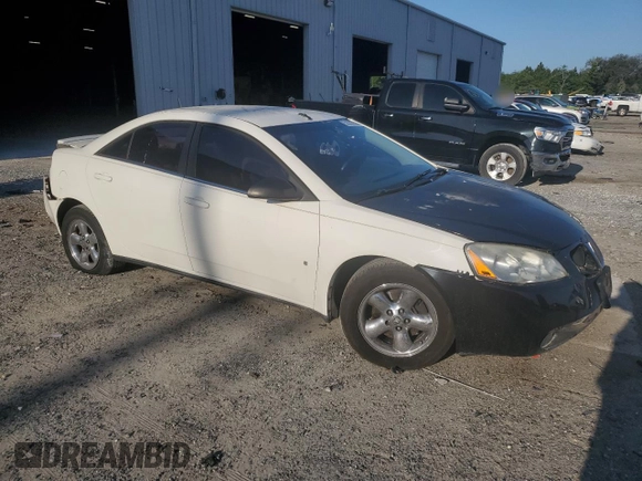2008 Pontiac G6 with VIN 1G2ZG57N784145756, listed as a Copart auction lot 52982935 with 154,123 mi miles and Salvage Title. Bid and sale history available at carsss.com. Image 4.