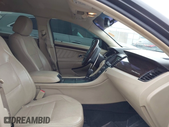 2013 Ford Taurus Limited with VIN 1FAHP2F84DG106350, listed as a IAAI auction lot 41833203 with 195,548 mi miles. Bid and sale history available at carsss.com. Image 5.