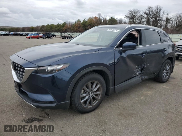 2021 Mazda CX-9 Touring with VIN JM3TCBCY4M0534696, listed as a Copart auction lot 52870575 with 39,818 mi miles and Salvage Title. Bid and sale history available at carsss.com. Image 1.