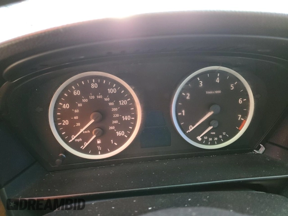 2006 BMW 5 Series 530xi with VIN WBANF73556CG69053, listed as a Copart auction lot 87353474 with Not Provided miles and Salvage Title. Bid and sale history available at DreamBid. Image 9.