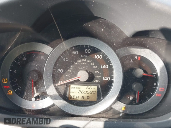 2007 Toyota RAV4 with VIN JTMZK33V375007418, listed as a IAAI auction lot 41480867 with 269,590 mi miles. Bid and sale history available at carsss.com. Image 7.