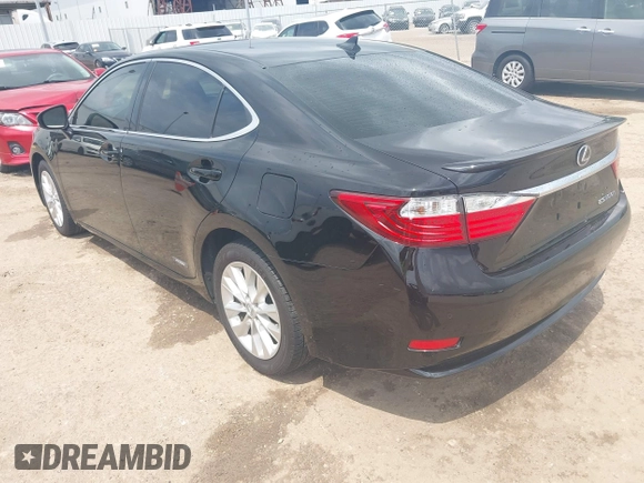 2014 Lexus ES 300h with VIN JTHBW1GG3E2049722, listed as a IAAI auction lot 42163826 with 165,656 mi miles and . Bid and sale history available at DreamBid. Image 3.