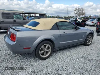 2006 Ford Mustang Standard with VIN 1ZVFT84N665265567, listed as a Copart auction lot 46153275 with 89,983 mi miles and Salvage Title. Bid and sale history available at carsss.com. Image 3.