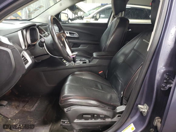2013 Chevrolet Equinox LTZ with VIN 2GNFLGEK7D6357619, listed as a Copart auction lot 46515905 with 129,651 mi miles and Salvage Title. Bid and sale history available at carsss.com. Image 7.