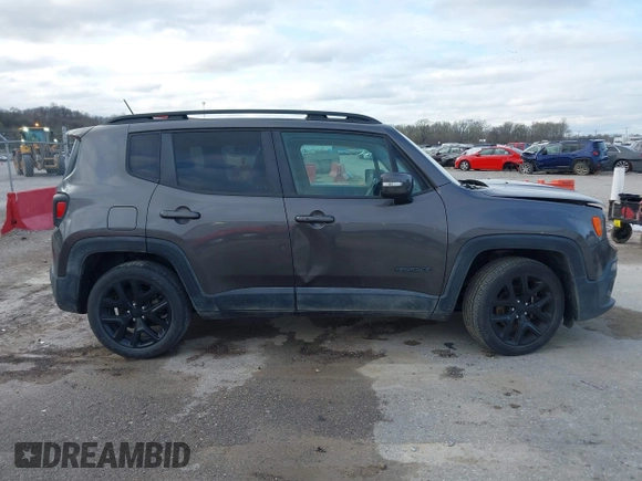 2017 Jeep Renegade Altitude z VIN ZACCJABB7HPE88450, wystawiony jako IAAI lot #41785466 z przebiegiem 119 370 mil mil oraz . Historia ofert i sprzedaży dostępna na DreamBid. Obrazek 13.