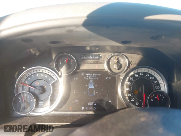 2019 Ram 1500 Classic Warlock with VIN 1C6RR6GG3KS739221, listed as a IAAI auction lot 41128254 with 55,913 mi miles. Bid and sale history available at carsss.com. Image 7.