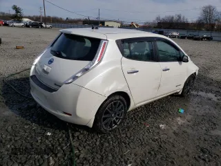 2017 Nissan LEAF SL with VIN 1N4BZ0CP5HC307235, listed as a Copart auction lot 42744383 with 73,913 mi miles. Bid and sale history available at carsss.com. Image 3.