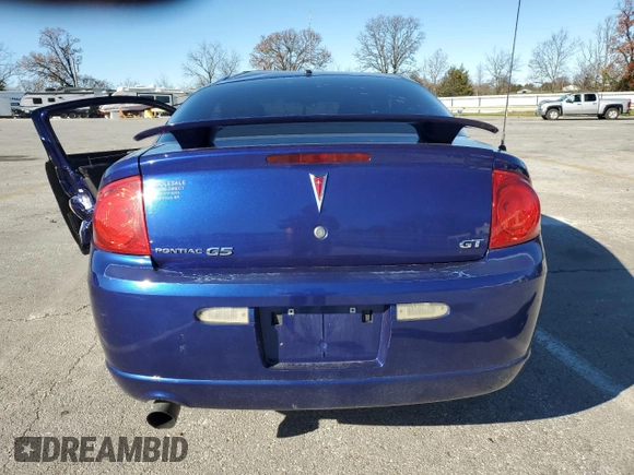 2007 Pontiac G5 GT z VIN 1G2AN15B877388851, wystawiony jako Copart lot #81476464 z przebiegiem Nie podano mil oraz Szkoda całkowita • Salvage title. Historia ofert i sprzedaży dostępna na DreamBid. Obrazek 6.