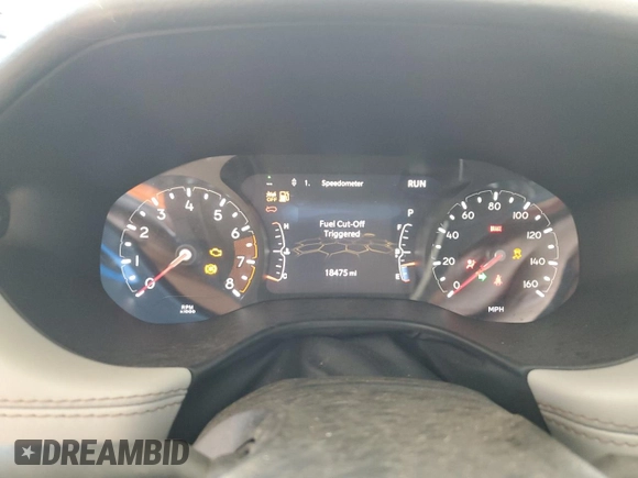 2025 Jeep Compass Limited with VIN 3C4NJDCN8ST524553, listed as a Copart auction lot 64829555 with 18,475 mi miles and Clean title. Bid and sale history available at DreamBid. Image 9.