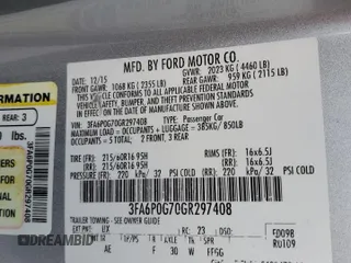 2016 Ford Fusion S z VIN 3FA6P0G70GR297408, wystawiony jako Copart lot #55676075 z przebiegiem 88 062 mil mil oraz Szkoda całkowita • Salvage title. Historia ofert i sprzedaży dostępna na DreamBid. Obrazek 12.