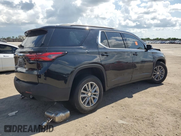 2022 Chevrolet Traverse LT Leather with VIN 1GNERHKW3NJ148616, listed as a Copart auction lot 82061894 with 47,472 mi miles and Salvage Title. Bid and sale history available at carsss.com. Image 3.