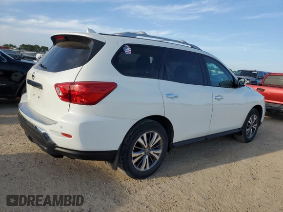 2020 Nissan Pathfinder S with VIN 5N1DR2AN6LC642024, listed as a Copart auction lot 52359035 with 52,252 mi miles and Clean title. Bid and sale history available at DreamBid. Image 3.