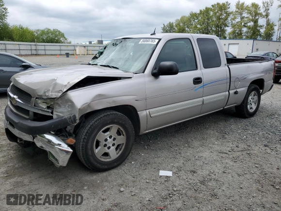 2005 Chevrolet Silverado 1500 LS z VIN 2GCEC19TX51195066, wystawiony jako Copart lot #56868765 z przebiegiem 162 105 mil mil oraz Czysty tytuł • Clean title. Historia ofert i sprzedaży dostępna na DreamBid. Obrazek 1.