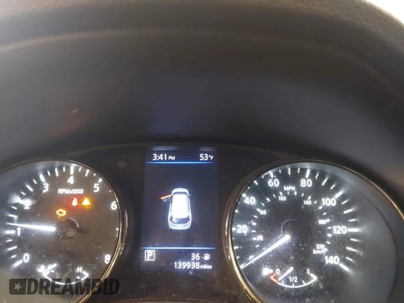 2019 Nissan Rogue SV with VIN KNMAT2MT6KP508415, listed as a IAAI auction lot 42314626 with 139,938 mi miles and . Bid and sale history available at DreamBid. Image 7.