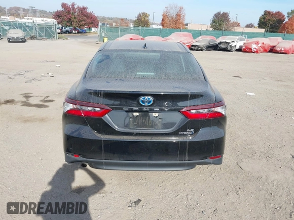 2022 Toyota Camry Hybrid LE with VIN 4T1C31AK1NU580817, listed as a IAAI auction lot 40719068 with 41,455 mi miles. Bid and sale history available at carsss.com. Image 17.