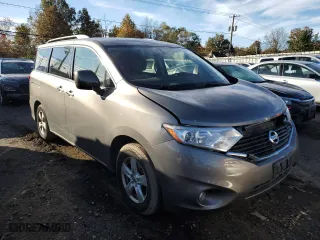 2016 Nissan Quest SV with VIN JN8AE2KP2G9155753, listed as a Copart auction lot 73886833 with 166,635 mi miles. Bid and sale history available at carsss.com. Image 4.