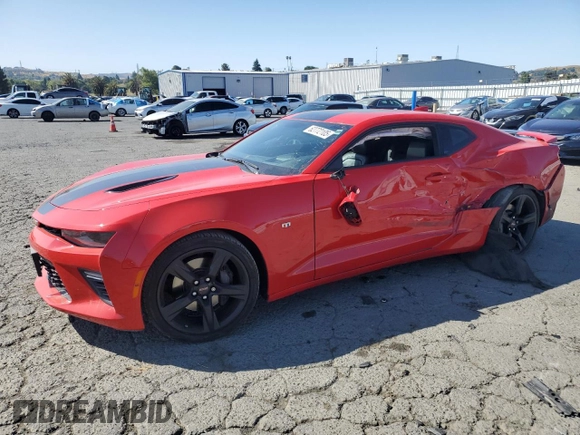 2016 Chevrolet Camaro 2SS with VIN 1G1FH1R70G0147401, listed as a Copart auction lot 62772105 with 104,345 mi miles and Salvage title. Bid and sale history available at DreamBid. Image 1.