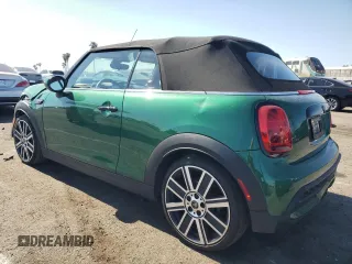 2024 MINI Convertible Cooper S with VIN WMW43DL09R3R68134, listed as a Copart auction lot 56336425 with 18,143 mi miles and Salvage title. Bid and sale history available at DreamBid. Image 2.