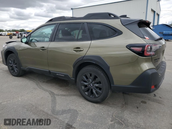 2023 Subaru Outback Onyx с VIN 4S4BTAJC9P3183692, выставлен на аукционе Copart как лот 56671215 с пробегом 33 070 миль миль и Списание • Salvage title. История ставок и продаж доступна на DreamBid. Изображение 2.