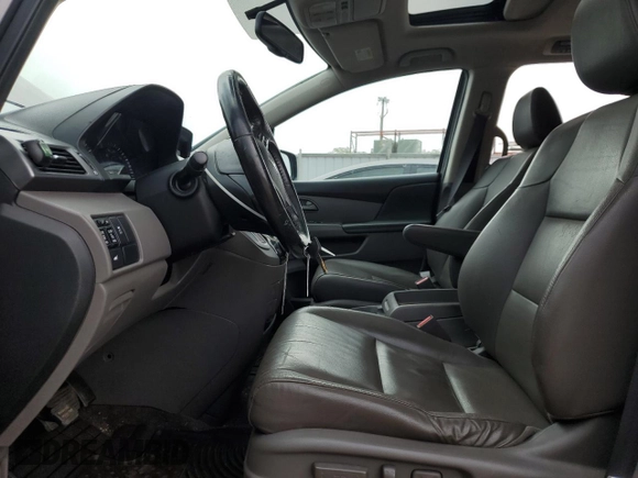 2013 Honda Odyssey EX-L with VIN 5FNRL5H68DB070079, listed as a Copart auction lot 52183895 with 173,428 mi miles and Clean title. Bid and sale history available at DreamBid. Image 7.
