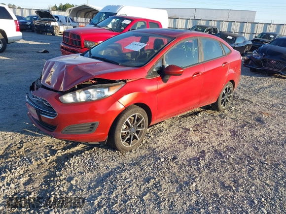 2019 Ford Fiesta SE with VIN 3FADP4BJ7KM164586, listed as a IAAI auction lot 41846381 with 67,929 mi miles. Bid and sale history available at carsss.com. Image 17.