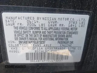2014 Nissan Sentra SV with VIN 3N1AB7AP7EL673237, listed as a IAAI auction lot 42112309 with 161,705 mi miles and . Bid and sale history available at DreamBid. Image 9.