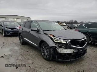 2020 Acura RDX Advance with VIN 5J8TC2H72LL022037, listed as a Copart auction lot 42862465 with 103,222 mi miles and Salvage title. Bid and sale history available at DreamBid. Image 11.