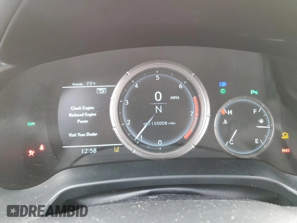 2018 Lexus RX 350 with VIN 2T2ZZMCA8JC109110, listed as a Copart auction lot 56314985 with 155,008 mi miles and Non repairable. Bid and sale history available at DreamBid. Image 9.