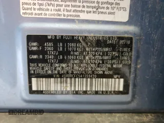 2010 Subaru Outback with VIN 4S4BRCFC5A1359420, listed as a Copart auction lot 55135364 with 163,606 mi miles and Salvage title. Bid and sale history available at DreamBid. Image 13.