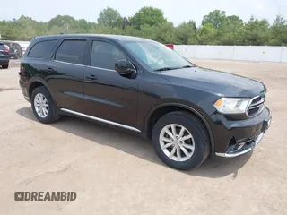 2015 Dodge Durango SXT with VIN 1C4RDJAG3FC161270, listed as a IAAI auction lot 42460444 with 112,633 mi miles and . Bid and sale history available at DreamBid. Image 1.