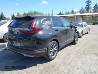 2022 Honda CR-V EX-L with VIN 5J6RT6H86NL032852, listed as a IAAI auction lot 42078671 with 27,347 mi miles and . Bid and sale history available at DreamBid. Image 4.