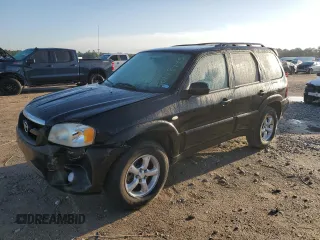 2005 Mazda Tribute S with VIN 4F2CZ06105KM49645, listed as a Copart auction lot 50178445 with 122,284 mi miles and Salvage Title. Bid and sale history available at carsss.com. Image 1.