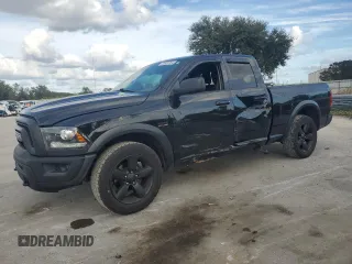 2019 Ram 1500 Classic Warlock with VIN 1C6RR6GT6KS698418, listed as a Copart auction lot 79829764 with 105,076 mi miles and Salvage Title. Bid and sale history available at carsss.com. Image 1.