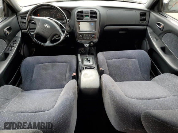 2004 Hyundai Sonata with VIN KMHWF25S24A969552, listed as a Copart auction lot 76101794 with 136,255 mi miles and Salvage Title. Bid and sale history available at carsss.com. Image 8.