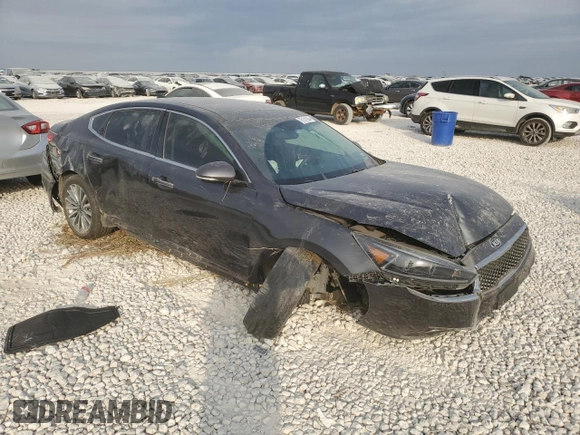 2017 Kia Cadenza Premium with VIN KNALC4J17H5048755, listed as a Copart auction lot 76131984 with 68,915 mi miles and Salvage Title. Bid and sale history available at carsss.com. Image 4.