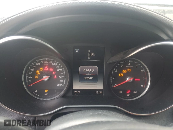 2015 Mercedes-Benz C 300 Luxury с VIN 55SWF4KB3FU009024, выставлен на аукционе Copart как лот 59476615 с пробегом 93 609 миль миль и Чистый • Clean title. История ставок и продаж доступна на DreamBid. Изображение 9.