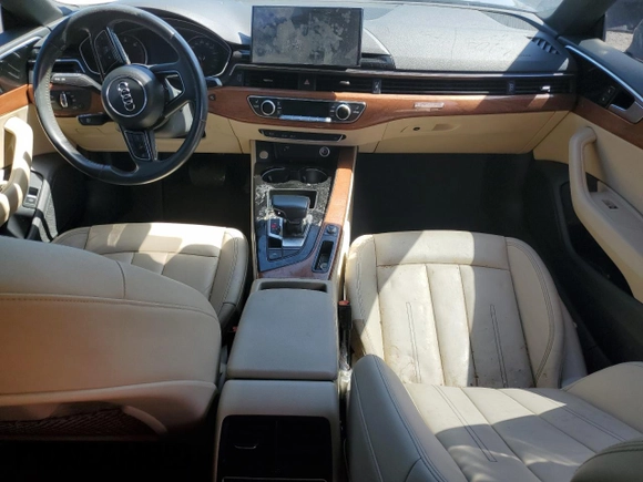 2020 Audi A5 Sportback Premium with VIN WAUANCF57LA004794, listed as a Copart auction lot 51111215 with 65,879 mi miles and Clean Title. Bid and sale history available at carsss.com. Image 8.