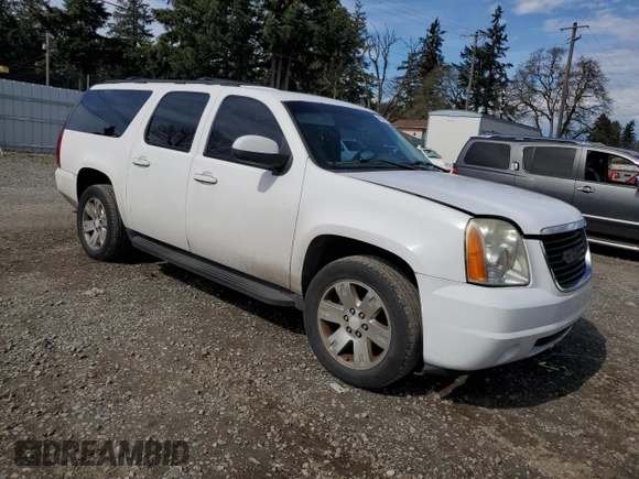 2007 GMC Yukon XL SLT with VIN 1GKFC16097R192754, listed as a Copart auction lot 46148975 with 0 mi miles and Salvage Title. Bid and sale history available at carsss.com. Image 4.