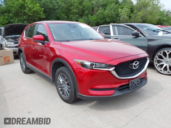 2017 Mazda CX-5 Touring with VIN JM3KFACL2H0197985, listed as a IAAI auction lot 42069182 with 184,734 mi miles. Bid and sale history available at carsss.com. Image 1.