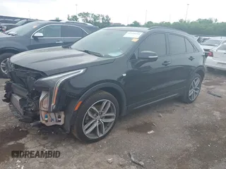 2019 Cadillac XT4 FWD Sport with VIN 1GYFZER48KF102076, listed as a IAAI auction lot 42125214 with 45,315 mi miles and . Bid and sale history available at carsss.com. Image 18.