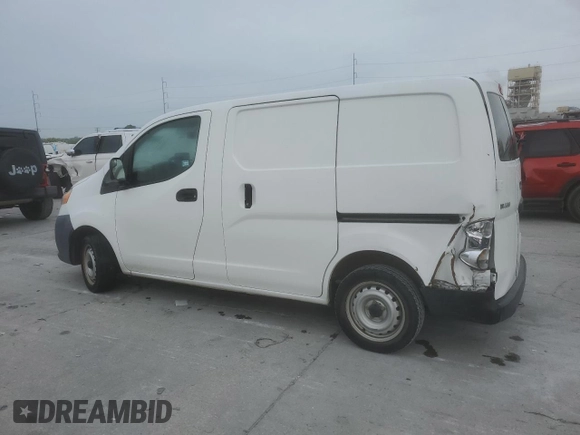 2016 Nissan NV200 S with VIN 3N6CM0KN7GK693160, listed as a Copart auction lot 50828395 with 124,742 mi miles and Salvage Title. Bid and sale history available at carsss.com. Image 2.