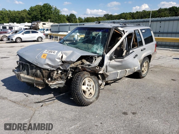 1994 Jeep Grand Cherokee Laredo z VIN 1J4GZ58S5RC328902, wystawiony jako Copart lot #70150474 z przebiegiem 195 604 mil mil oraz Szkoda całkowita • Salvage title. Historia ofert i sprzedaży dostępna na DreamBid. Obrazek 1.