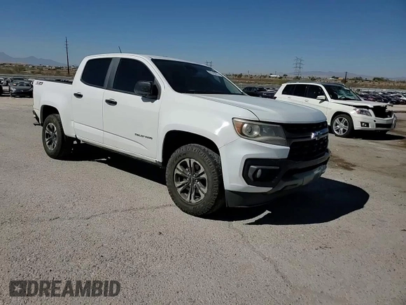 2021 Chevrolet Colorado 2WD Z71 with VIN 1GCGSDEN7M1201219, listed as a Copart auction lot 61310215 with 184,819 mi miles and Salvage title. Bid and sale history available at DreamBid. Image 13.