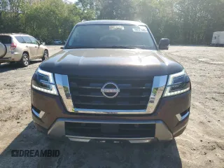 2021 Nissan Armada SL z VIN JN8AY2BB0M9792082, wystawiony jako Copart lot #56521405 z przebiegiem 130 667 mil mil oraz Tytuł czysty. Historia ofert i sprzedaży dostępna na DreamBid. Obrazek 5.