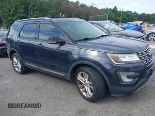 2017 Ford Explorer XLT with VIN 1FM5K7D81HGB50576, listed as a IAAI auction lot 42785837 with 128,915 mi miles and . Bid and sale history available at DreamBid. Image 1.