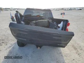 2022 Chevrolet Silverado 1500 Custom with VIN 3GCPWBEK7NG216725, listed as a Copart auction lot 42223865 with 27,106 mi miles and Salvage Title. Bid and sale history available at DreamBid. Image 6.